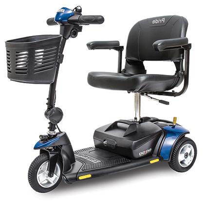 mesa az 3 wheel scooter gogo pride mobility senior cart