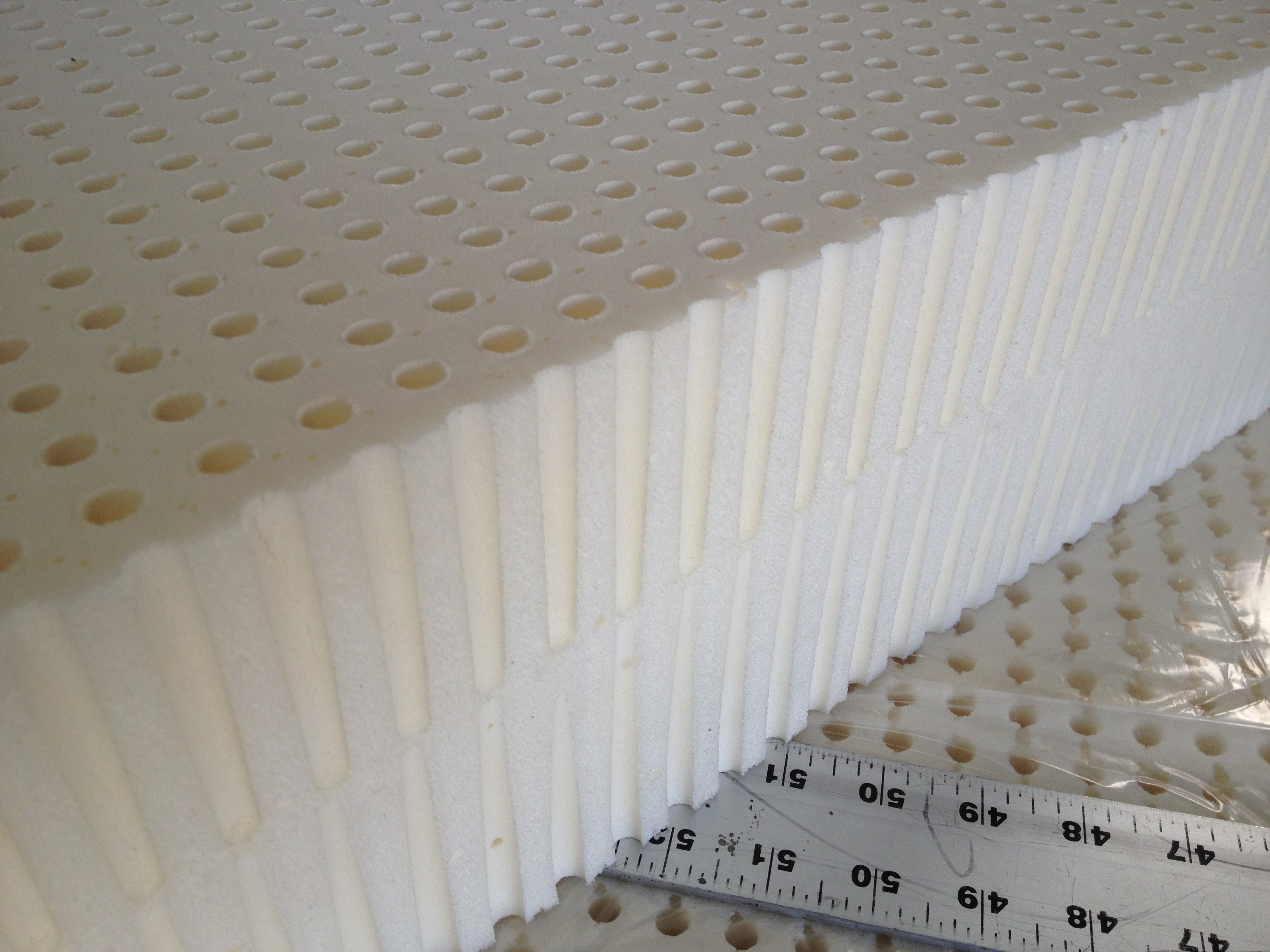 latex foam bed
