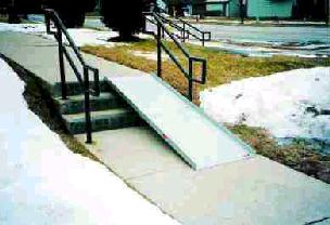 Portable Folding Ramp